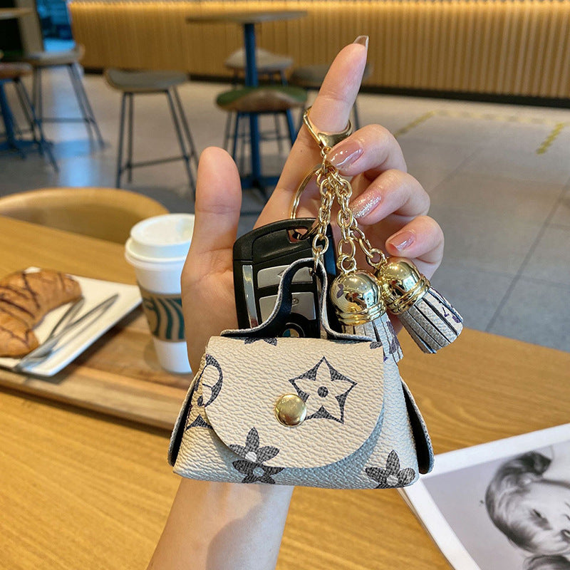 Modische Mini-Tasche mit Schlüsselanhänger