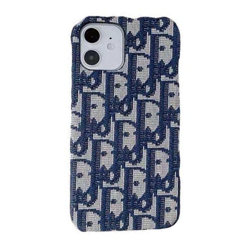 時尚布料 iPhone 手機殼