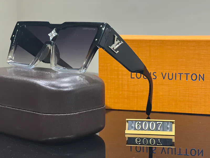 Luksus solbriller med stort stel L-009