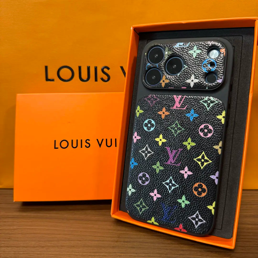 Luksus Multicolor Monogram iPhone etui