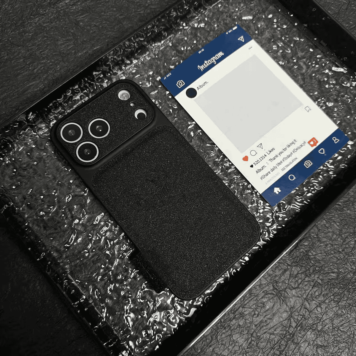 Coque iPhone d'extérieur de luxe