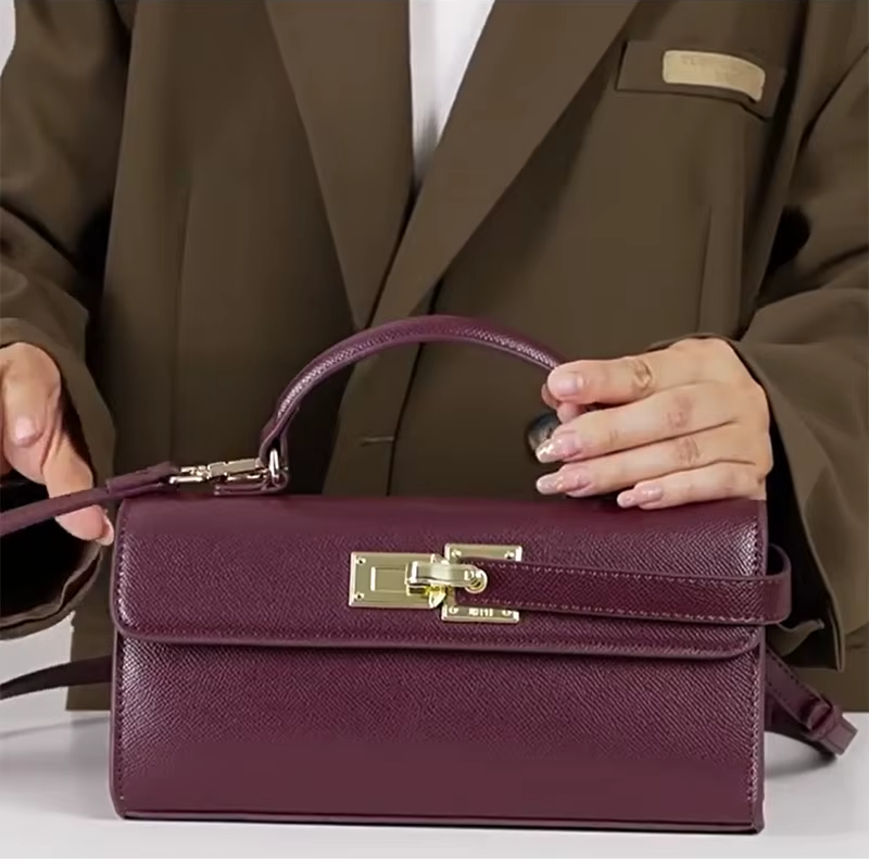 Luxury Brand Lock Design Tote Bag For Women High-end Large Capacity Handbag Fashion Crossbody Bags Exquisite Shoulder Handbag A123