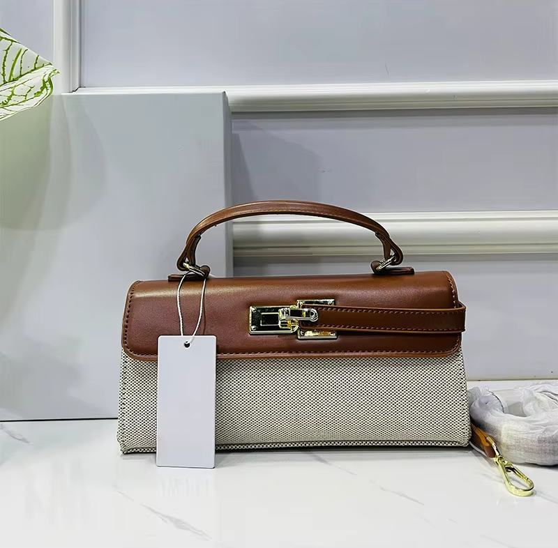 Luxury Brand Lock Design Tote Bag For Women High-end Large Capacity Handbag Fashion Crossbody Bags Exquisite Shoulder Handbag  A123