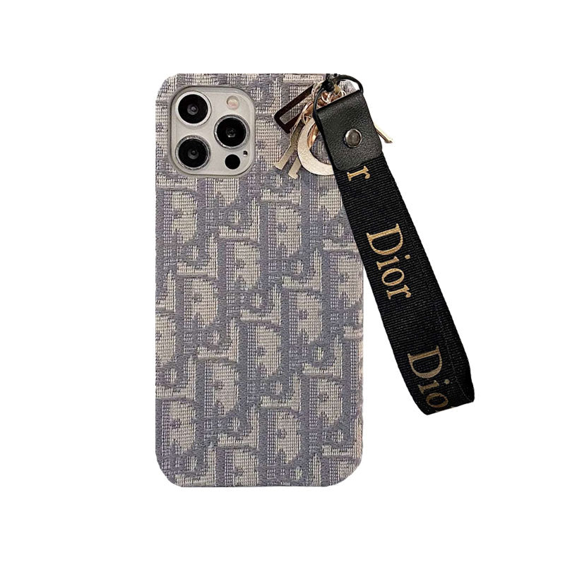 Muodikas iPhone-kotelo mustalla hihnalla-GS240315