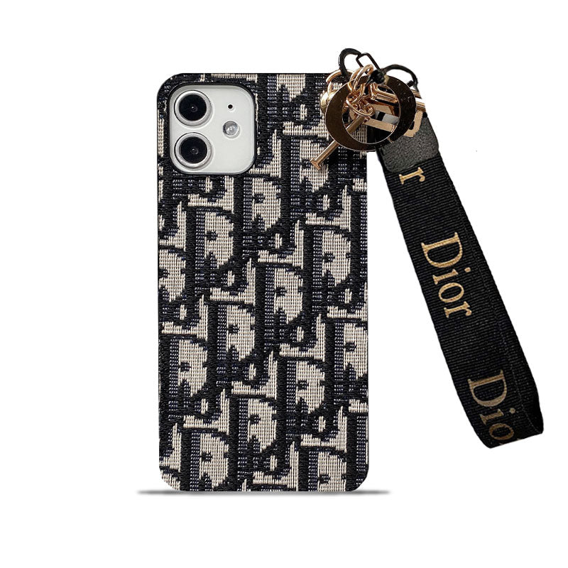 Muodikas iPhone-kotelo mustalla hihnalla-GS240315