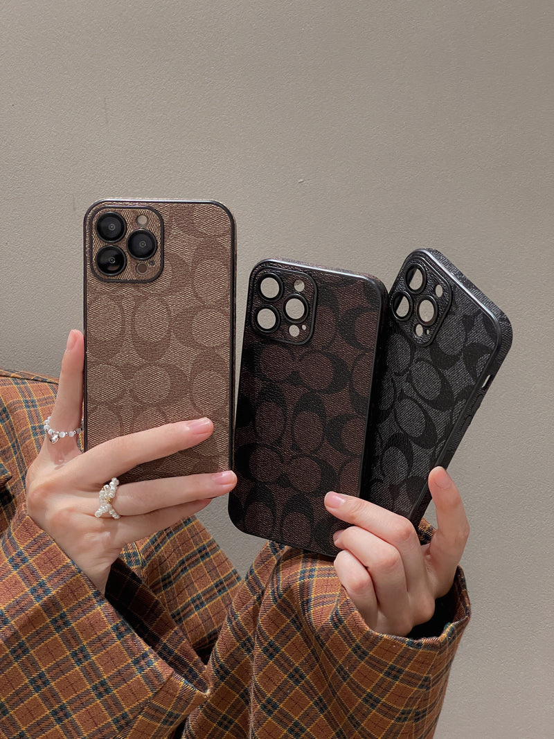 Klassiek iPhone-hoesje Koffie -QB240402