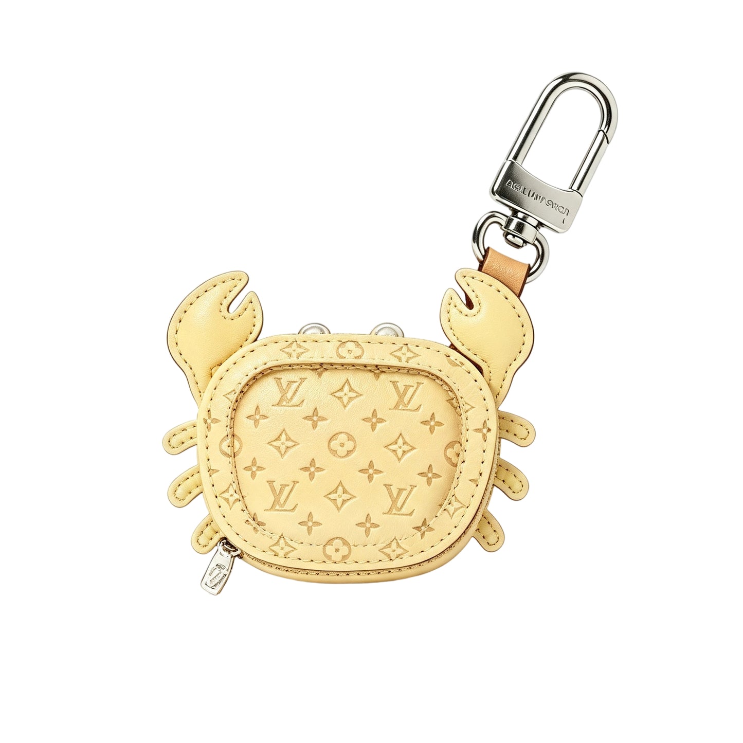 Crab Mini Coin Purse Bag Charm Keychain