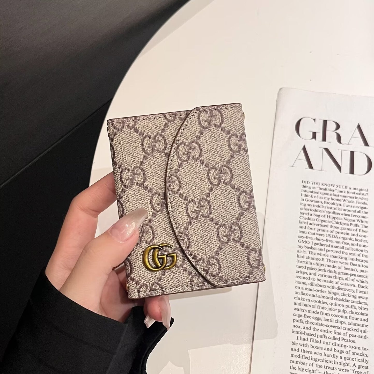 Luxury Lou & Luxury-Inspired Monogram Compact Wallet Collection