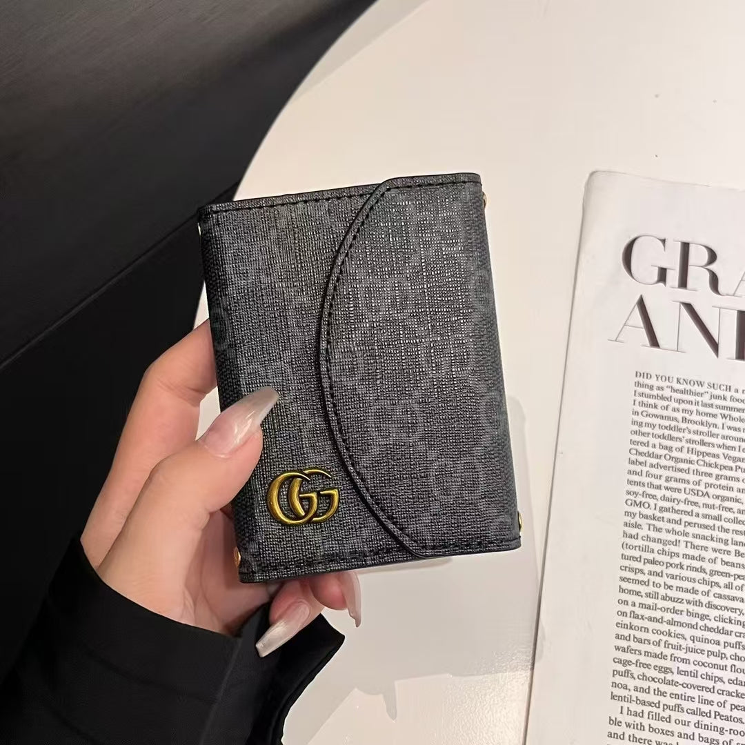Luxury Lou & Luxury-Inspired Monogram Compact Wallet Collection