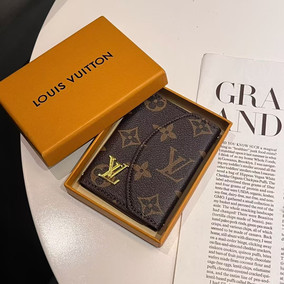 Luxury Lou & Luxury-Inspired Monogram Compact Wallet Collection