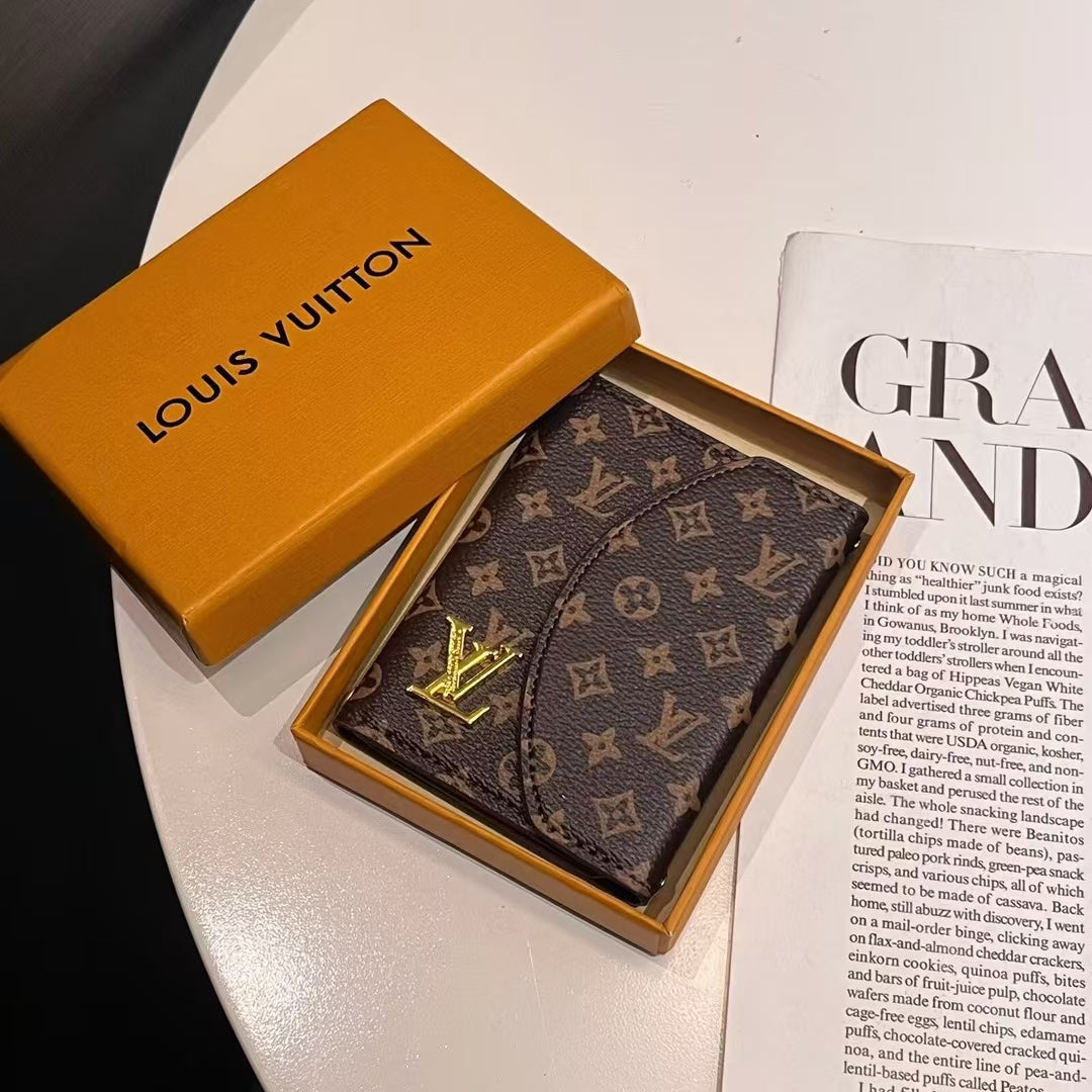 Luxury Lou & Luxury-Inspired Monogram Compact Wallet Collection