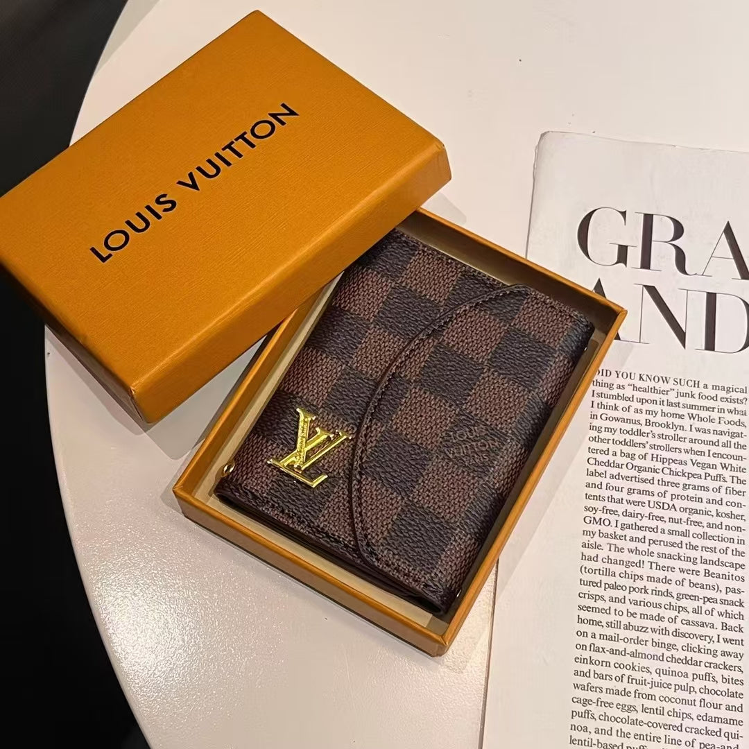 Luxury Lou & Luxury-Inspired Monogram Compact Wallet Collection