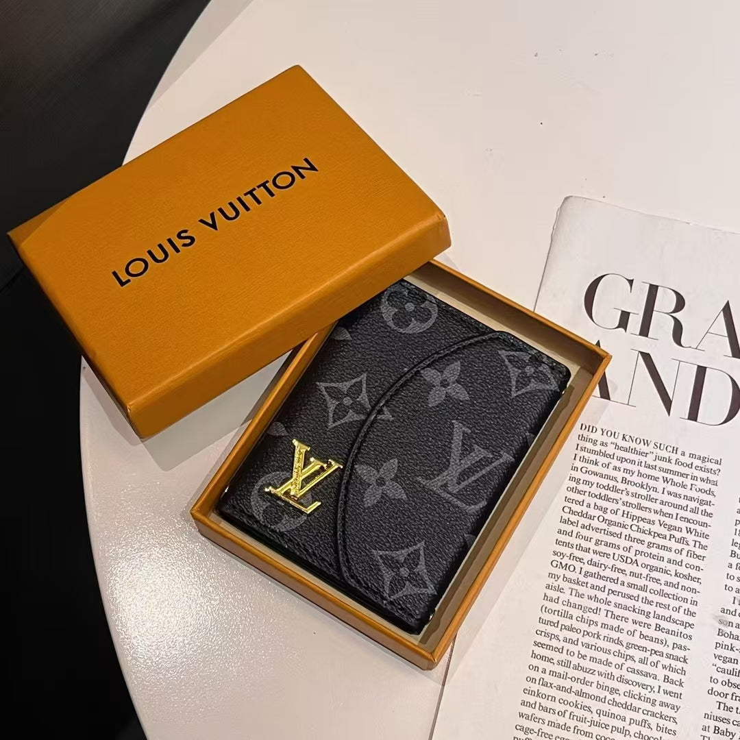 Luxury Lou & Luxury-Inspired Monogram Compact Wallet Collection