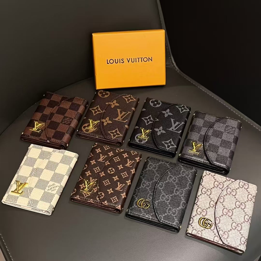 Luxury Lou & Luxury-Inspired Monogram Compact Wallet Collection