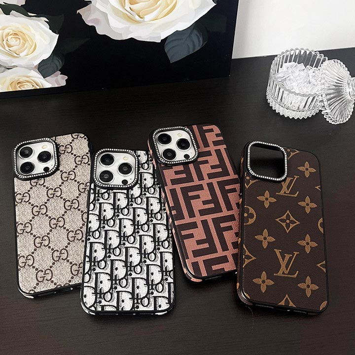 Luxuriöse, glitzernde iPhone-Hülle aus Stoff