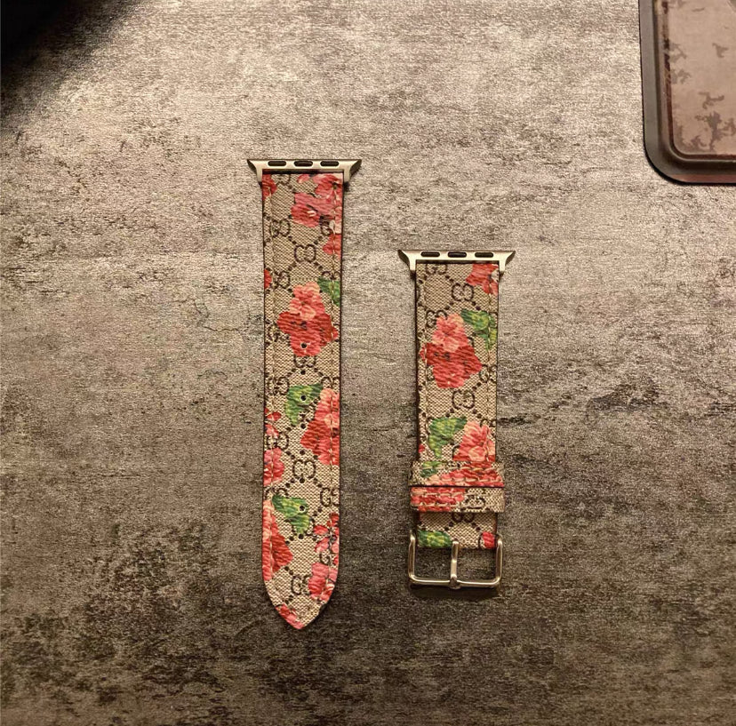 꽃무늬 Apple Watch Strap