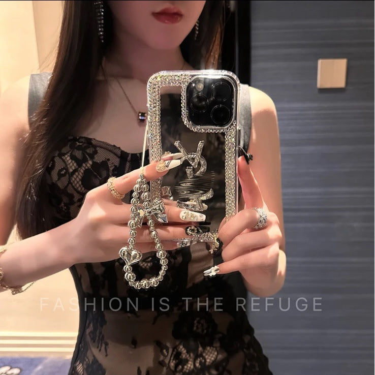 매력적인 뷰티 미러 iPhone 케이스 – 이동 중에도 메이크업 & 스타일!