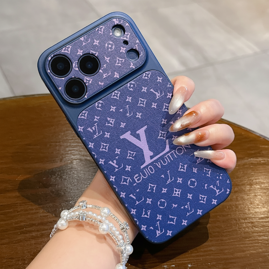 Luksus præget mønster IPhone etui