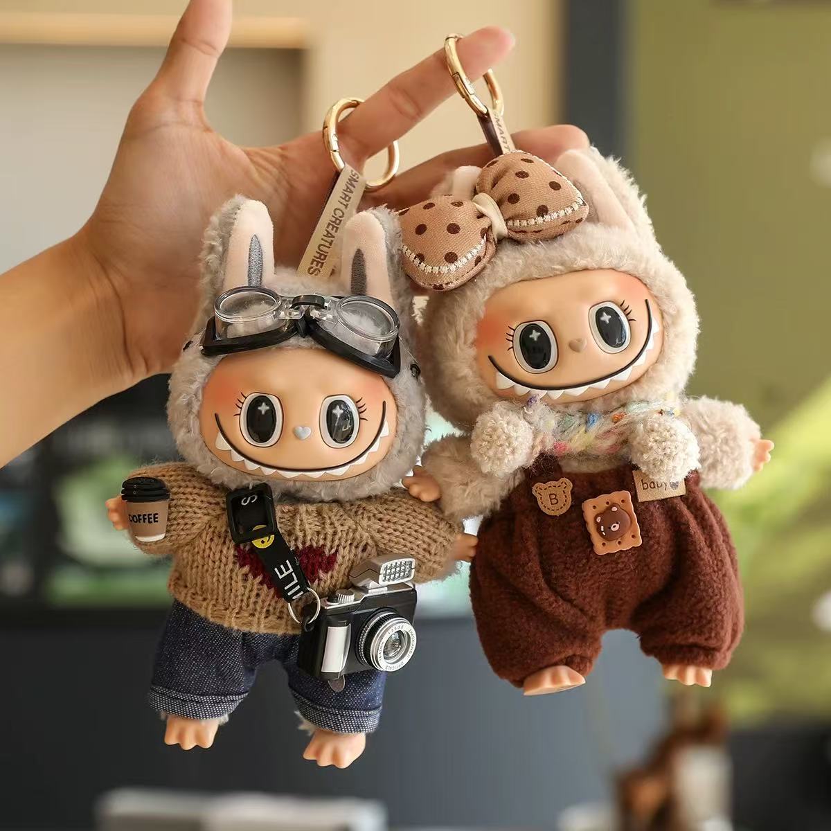 Labubu Collection Pack! For sød til at håndtere - sæt dem sammen!