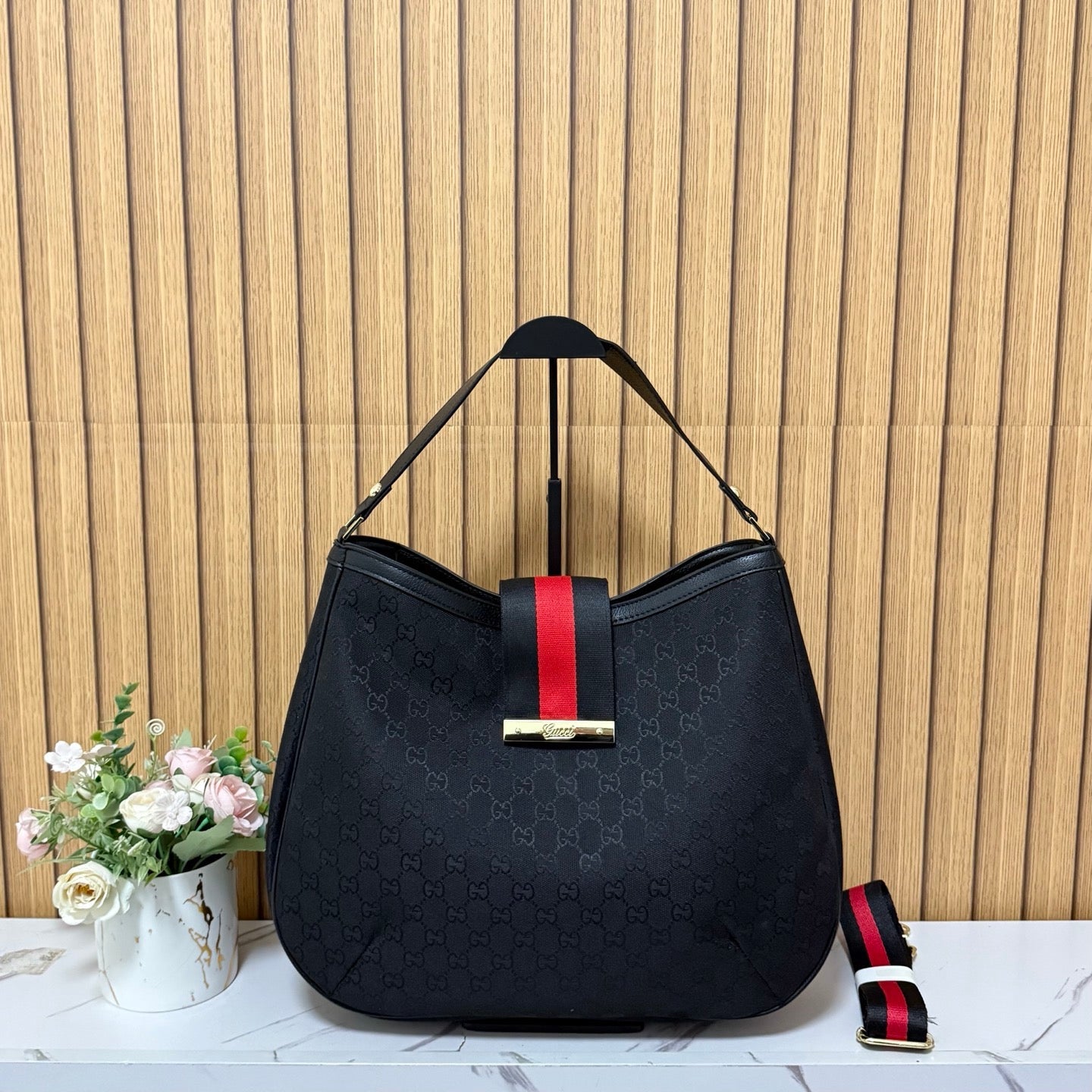 Classic Monogram Shoulder Tote