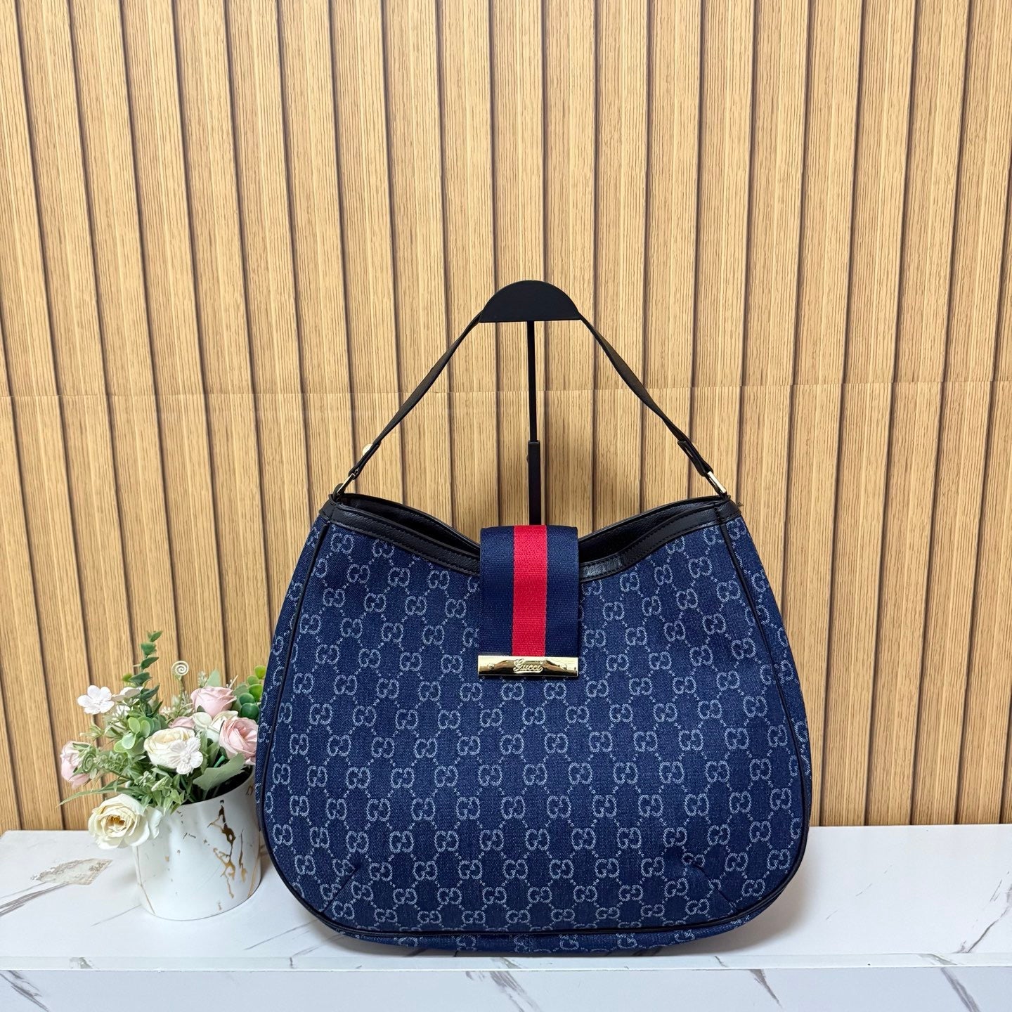 Classic Monogram Shoulder Tote