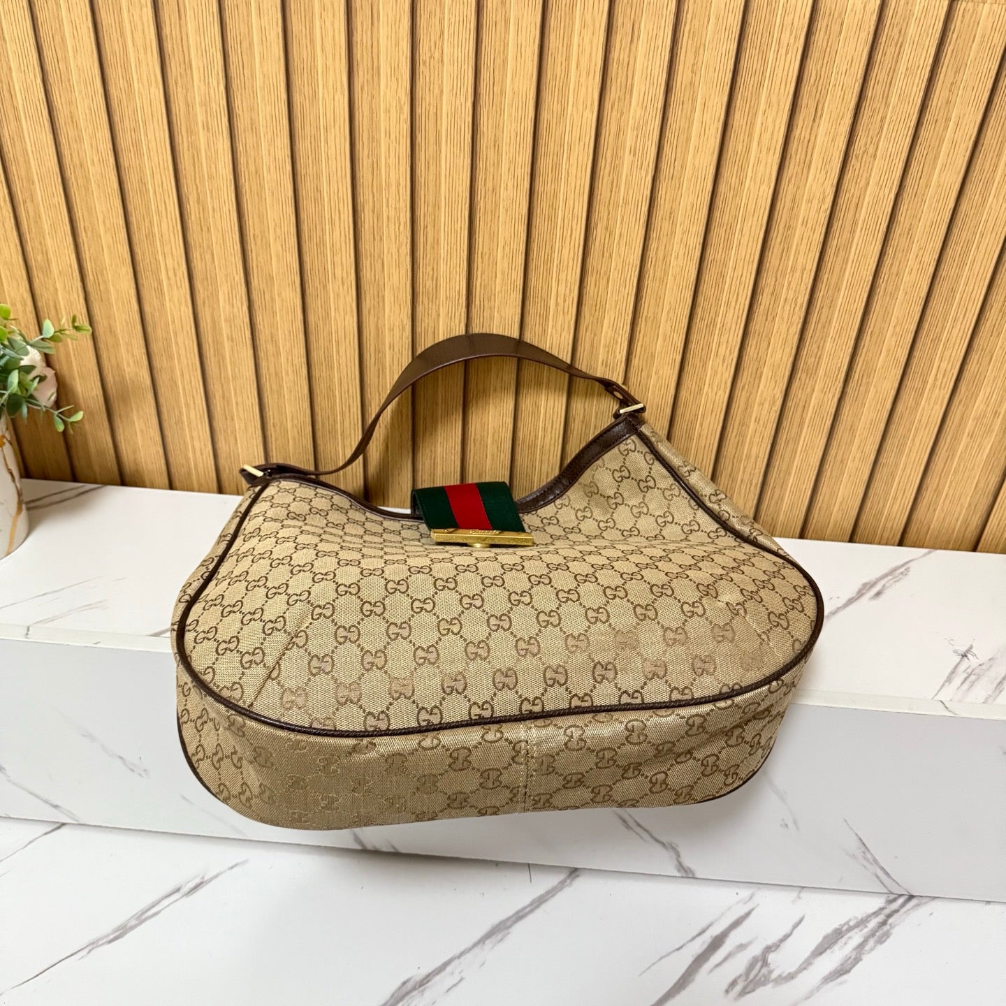 Classic Monogram Shoulder Tote