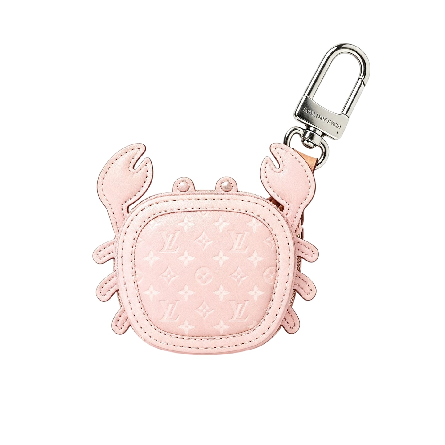 Crab Mini Coin Purse Bag Charm Keychain