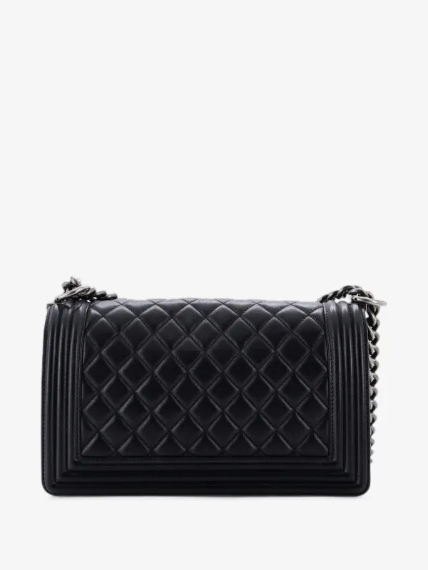 Quilted Flap Chain Shoulder Bag