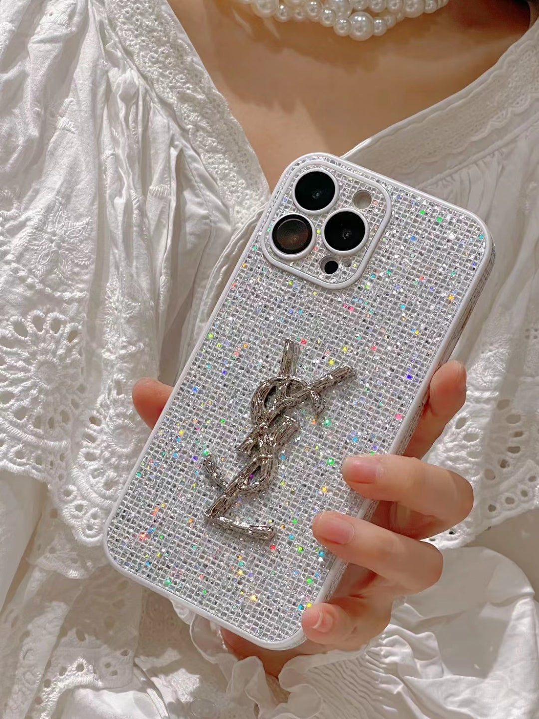 Lussuose custodie per iPhone con glitter