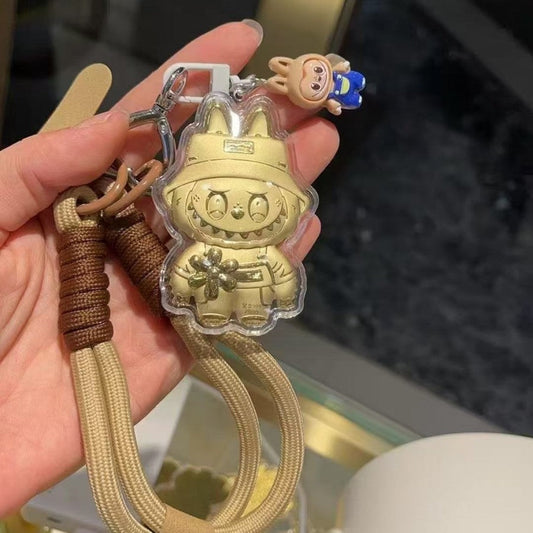 Μπρελόκ Gold Mini labubu