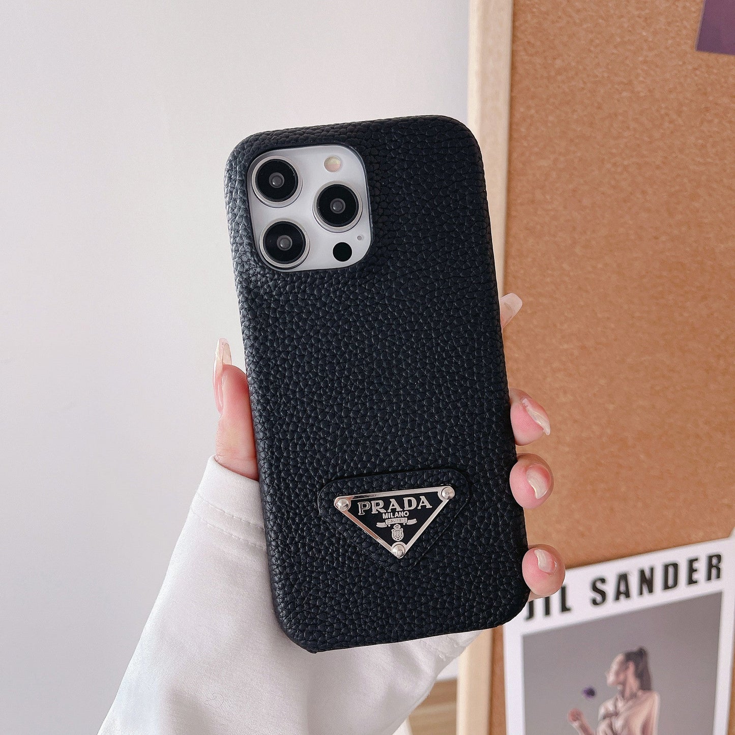 Custodia per iPhone in pelle di lusso