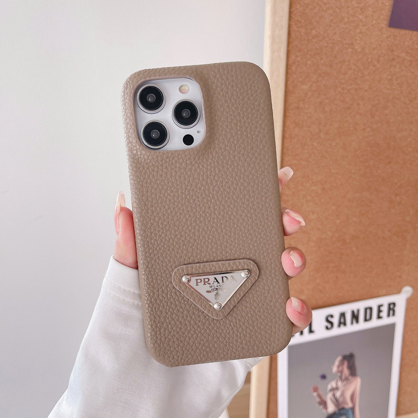 Custodia per iPhone in pelle di lusso