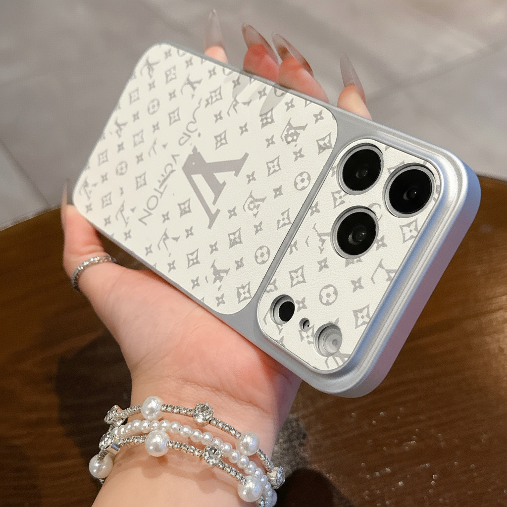 Luksus præget mønster IPhone etui
