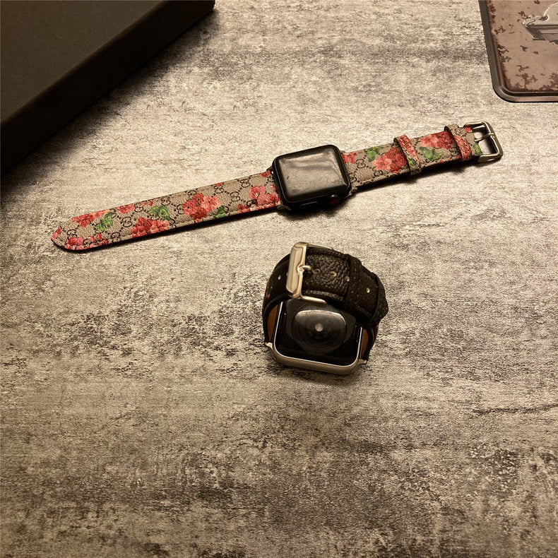꽃무늬 Apple Watch Strap