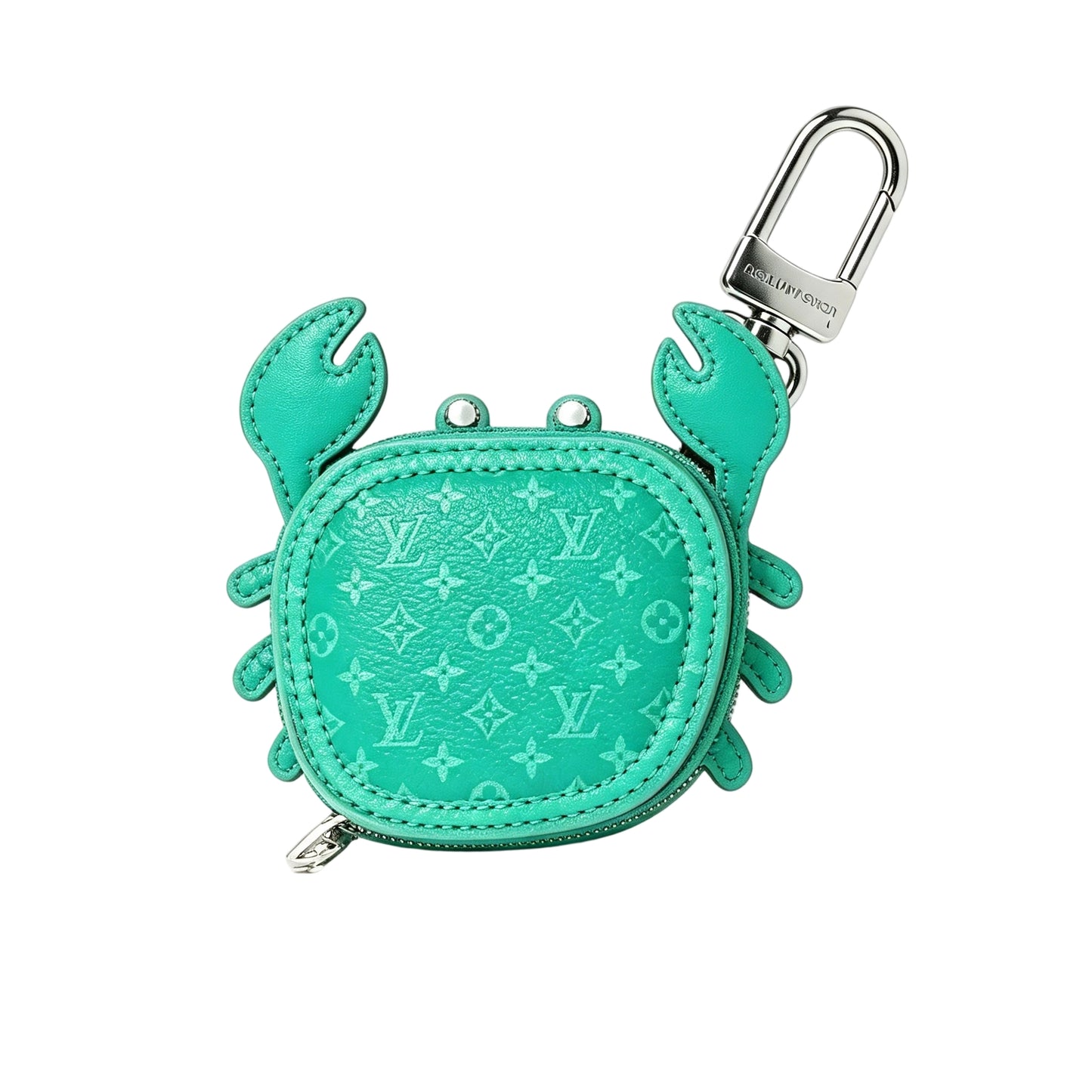 Crab Mini Coin Purse Bag Charm Keychain