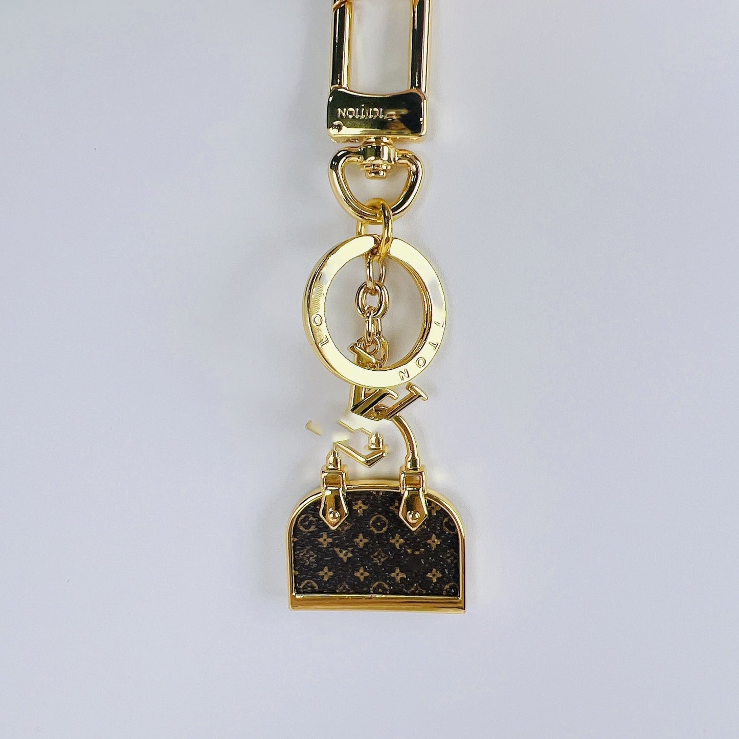 Nøglering designer mini taske
