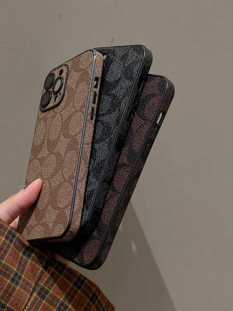 Klassiek iPhone-hoesje Koffie -QB240402