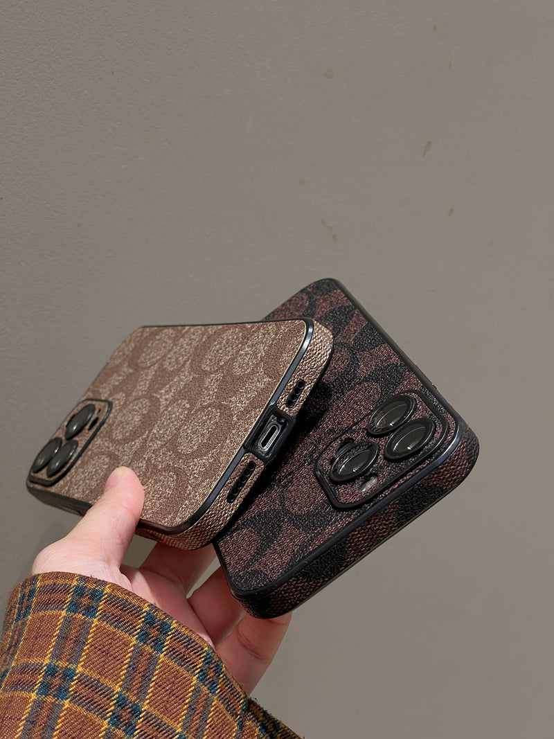 Klassiek iPhone-hoesje Koffie -QB240402