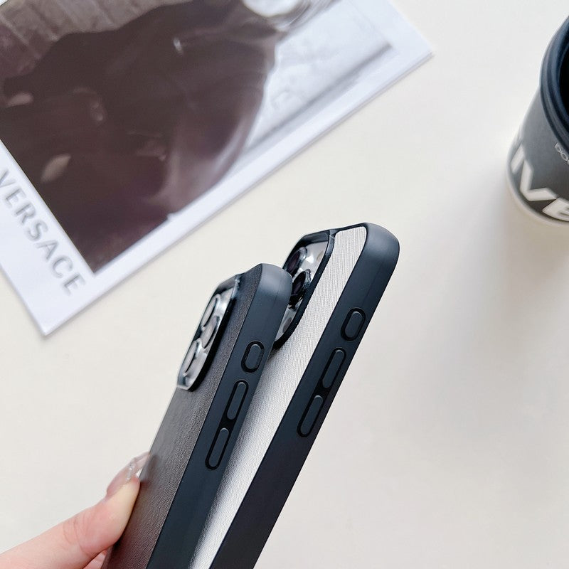 Luksus Crossbody læder cover til iPhone