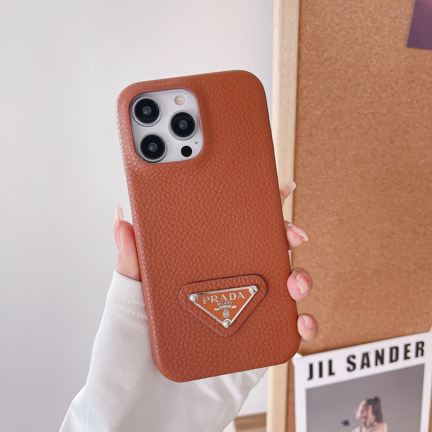 Custodia per iPhone in pelle di lusso