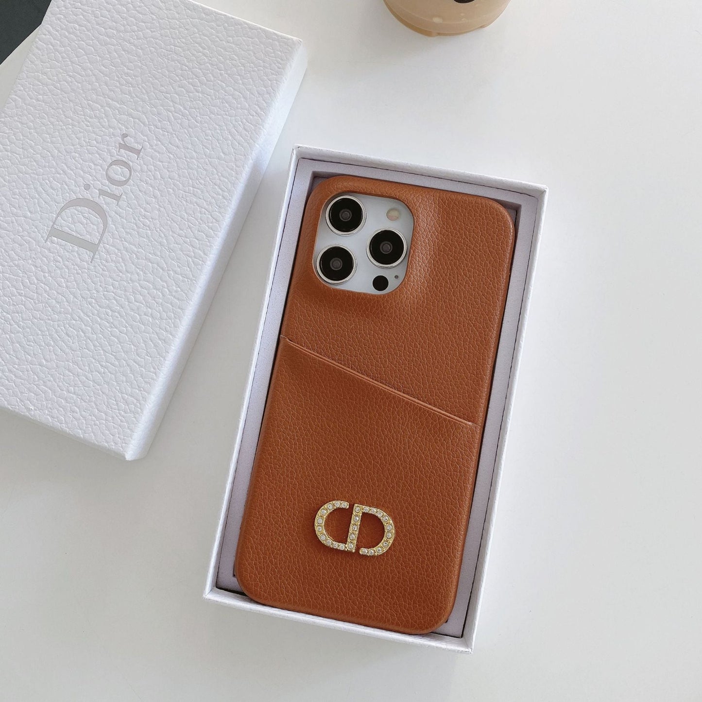 Μόδα δερμάτινη θήκη για iPhone