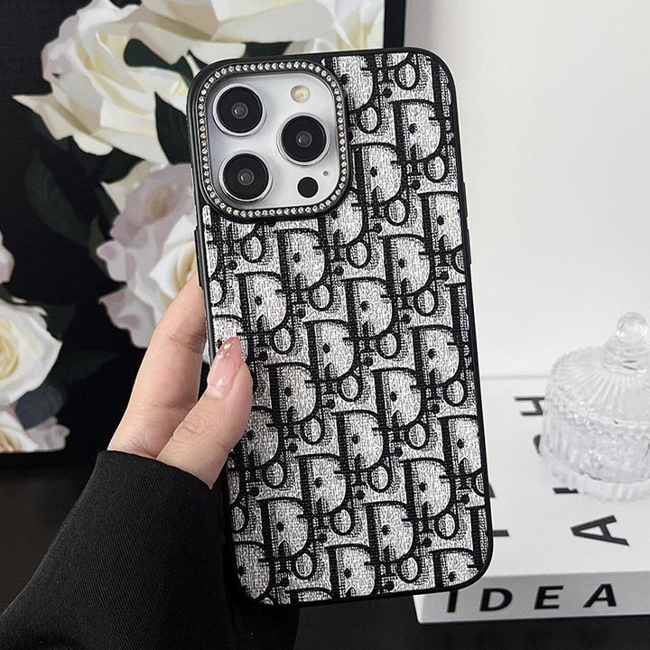 Luxuriöse, glitzernde iPhone-Hülle aus Stoff