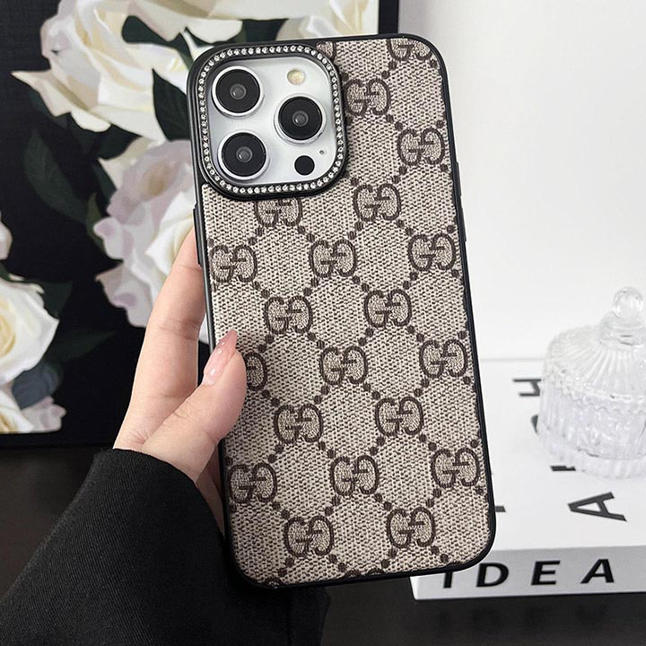 Luxuriöse, glitzernde iPhone-Hülle aus Stoff
