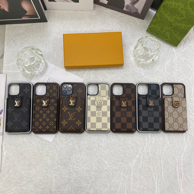 Ylellinen korttilaukku iPhone-kotelo