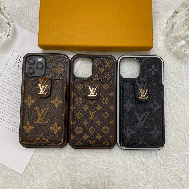 Ylellinen korttilaukku iPhone-kotelo