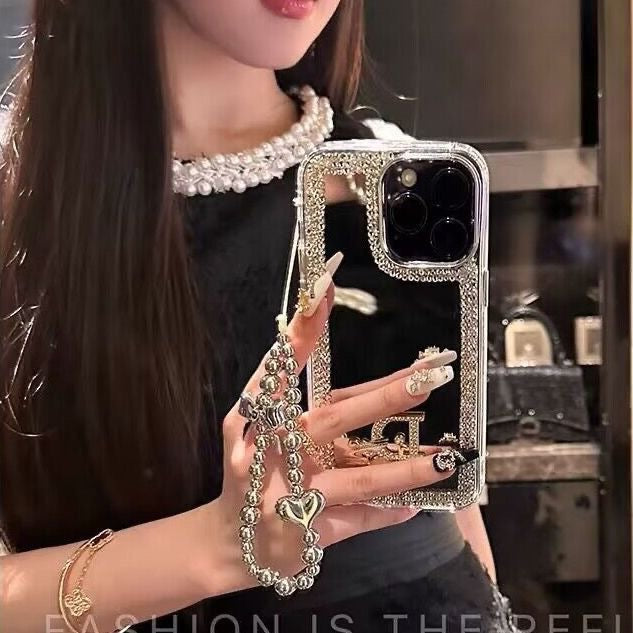 매력적인 뷰티 미러 iPhone 케이스 – 이동 중에도 메이크업 & 스타일!
