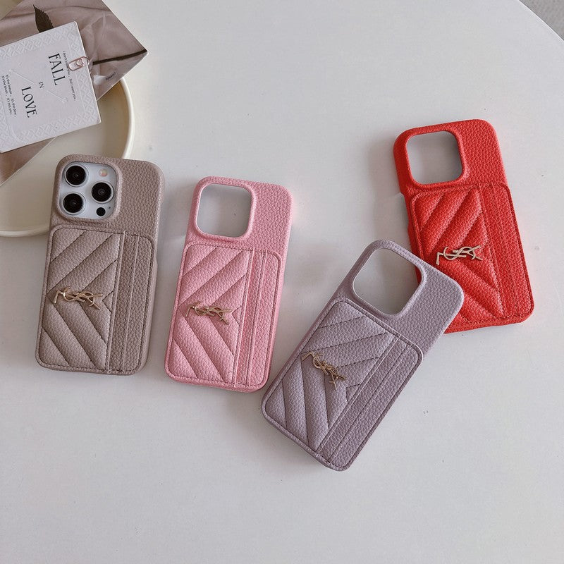 כיסוי עור לאייפון Saint Card Bag