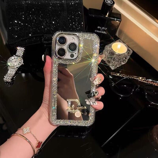 Glamouröse Kosmetikspiegel-iPhone-Hülle – Make-up-Stil für unterwegs!