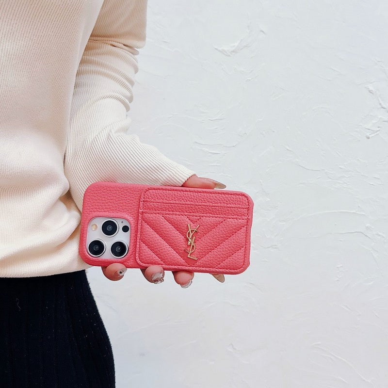 כיסוי עור לאייפון Saint Card Bag