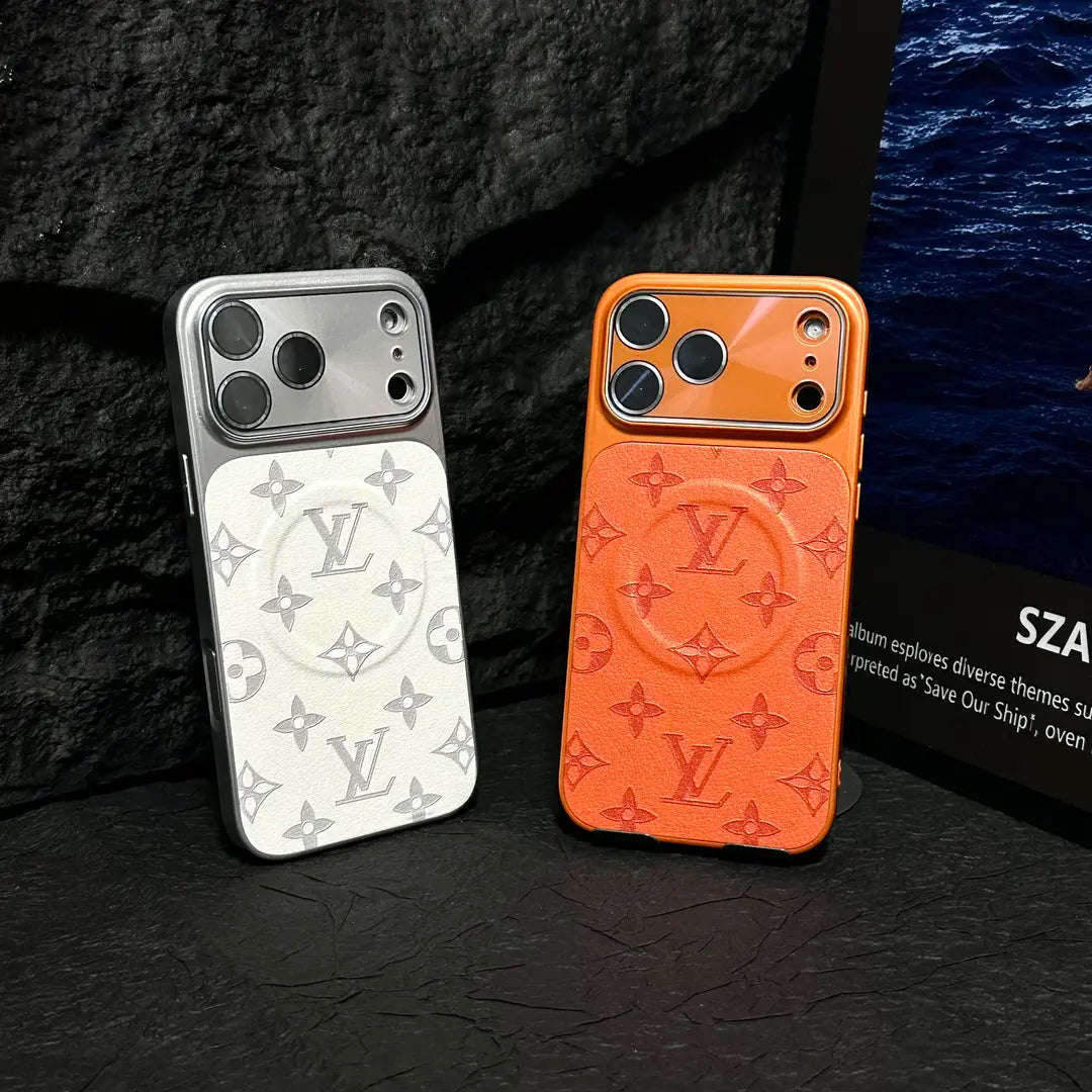 MagSafe-Leder-iPhone-Hülle – magnetischer Griff & Vollständiger Schutz